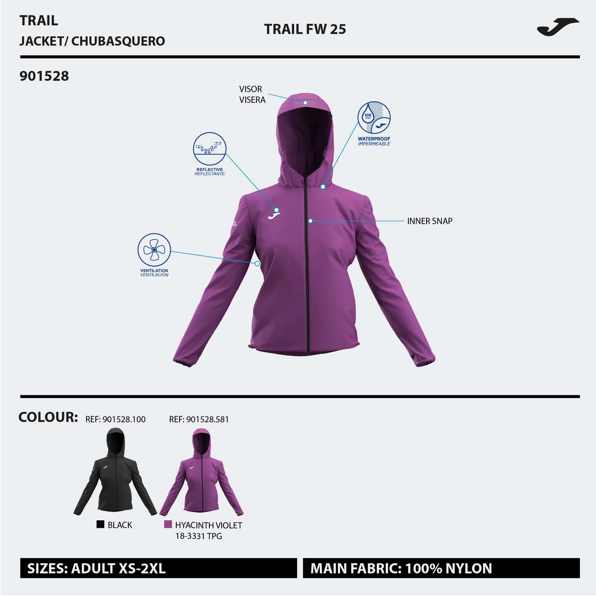 Rainjacket woman R-City London