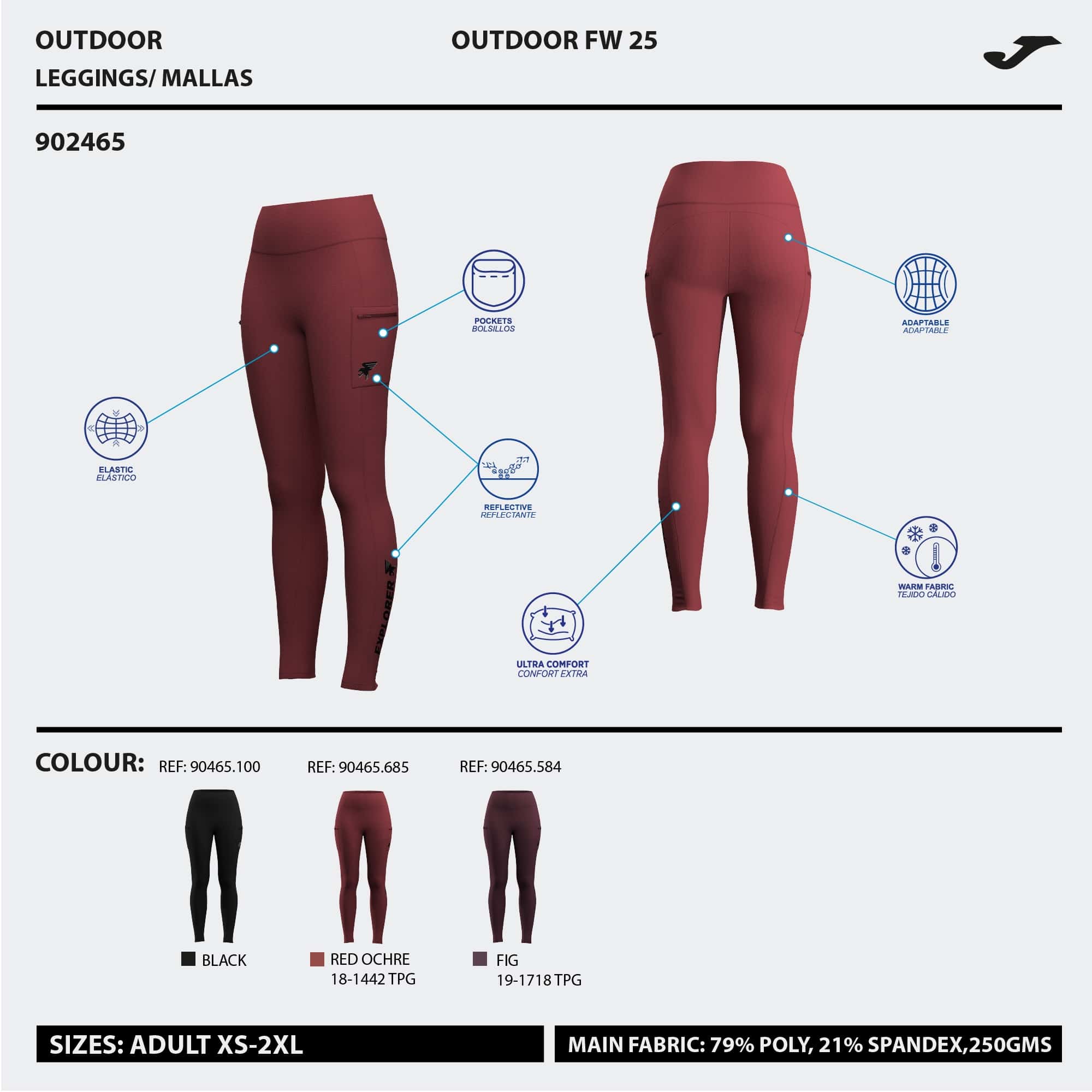 Long tights woman Explorer