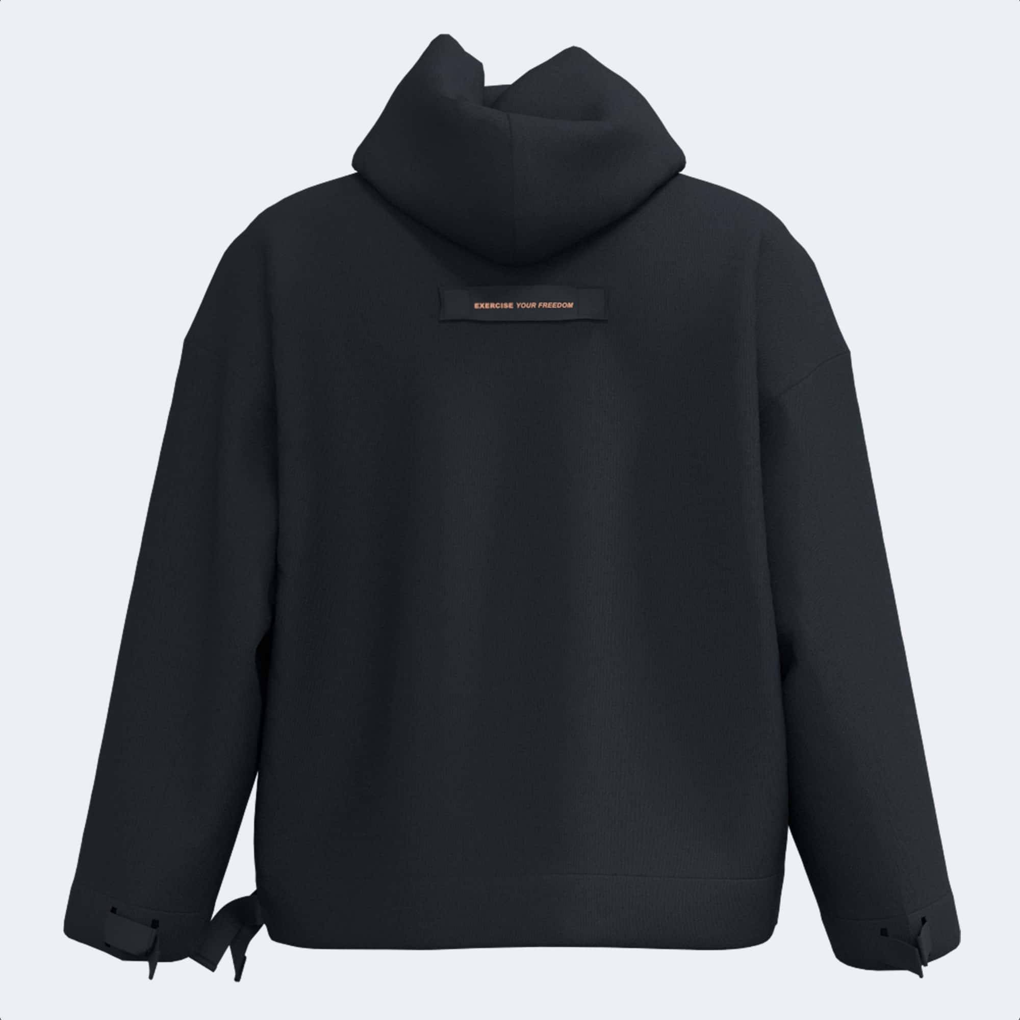 Hooded sweater woman Step