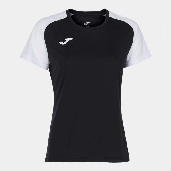 Shirt short sleeve woman Academy IV black white