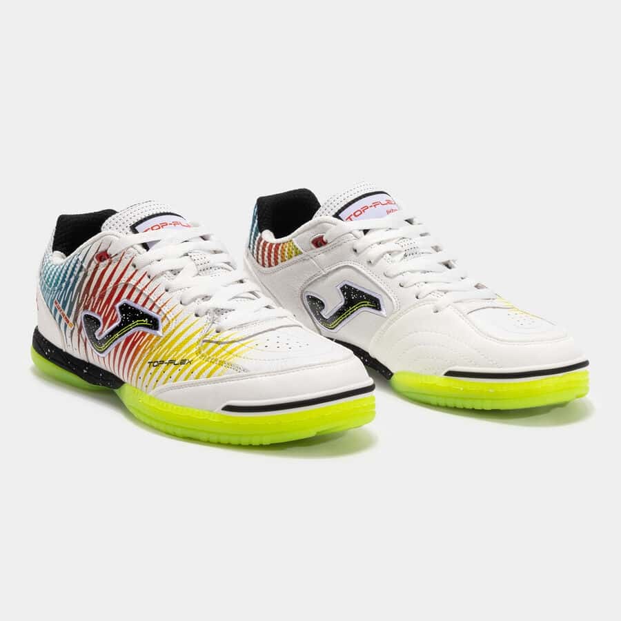 Futsal shoes Top Flex 25 indoor white yellow red