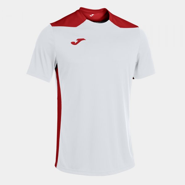 Shirt short sleeve man Championship VI white red