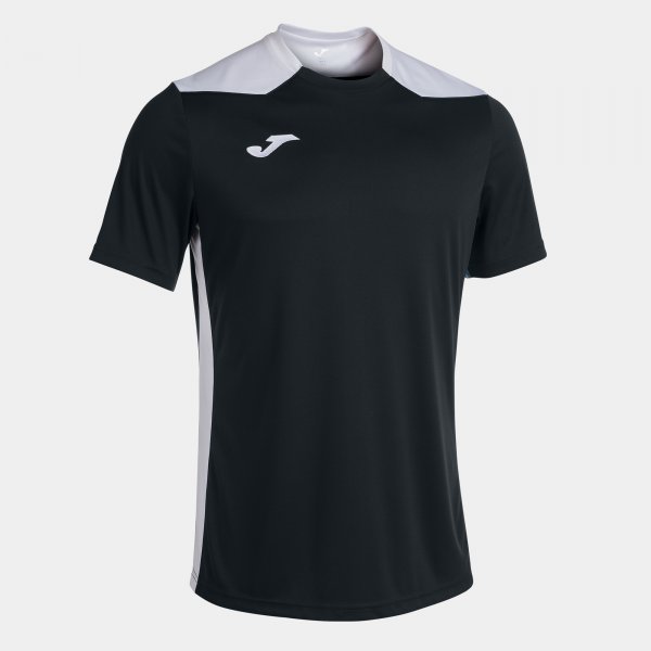 Shirt short sleeve man Championship VI black white