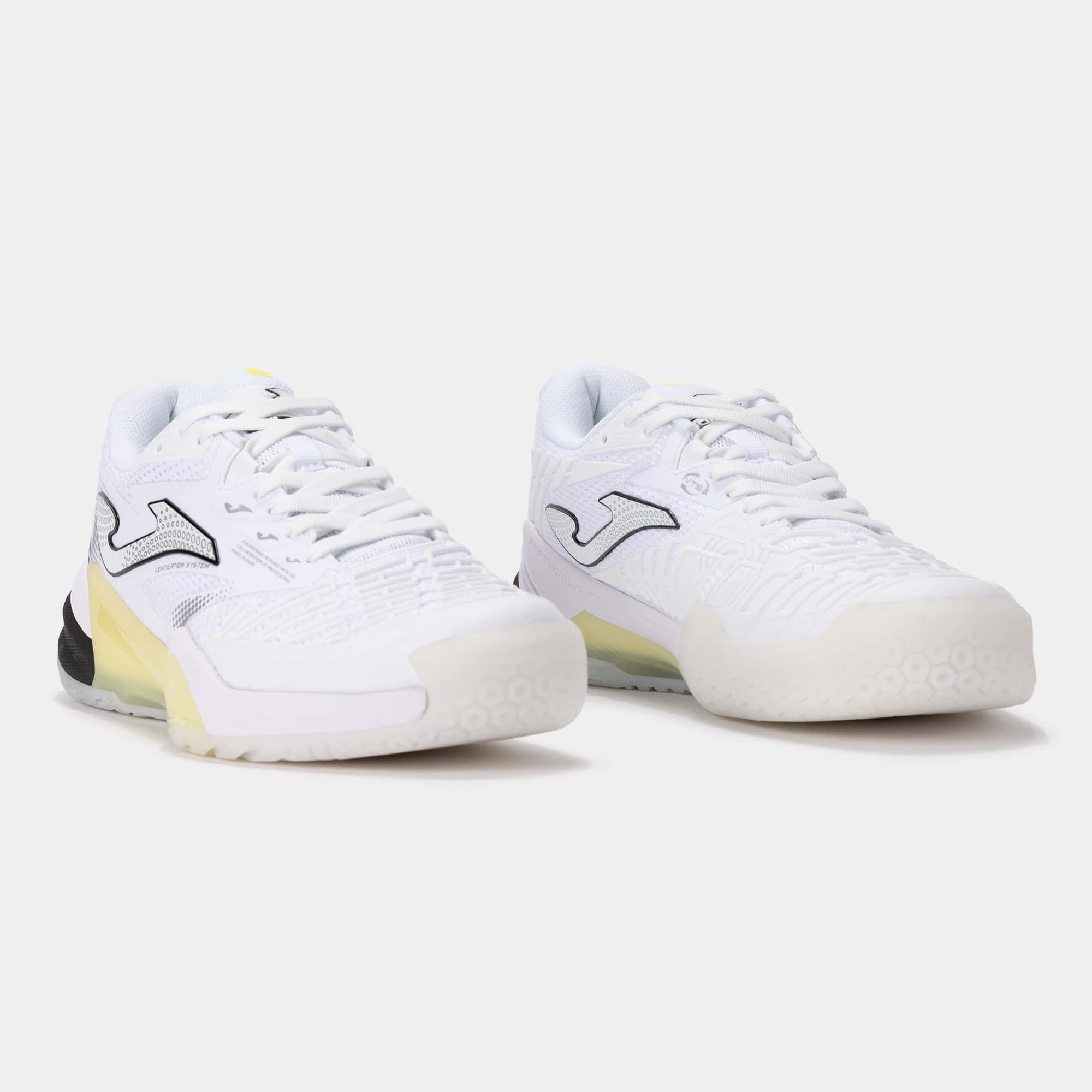 Shoes Roland Men 26 hard court man white yellow