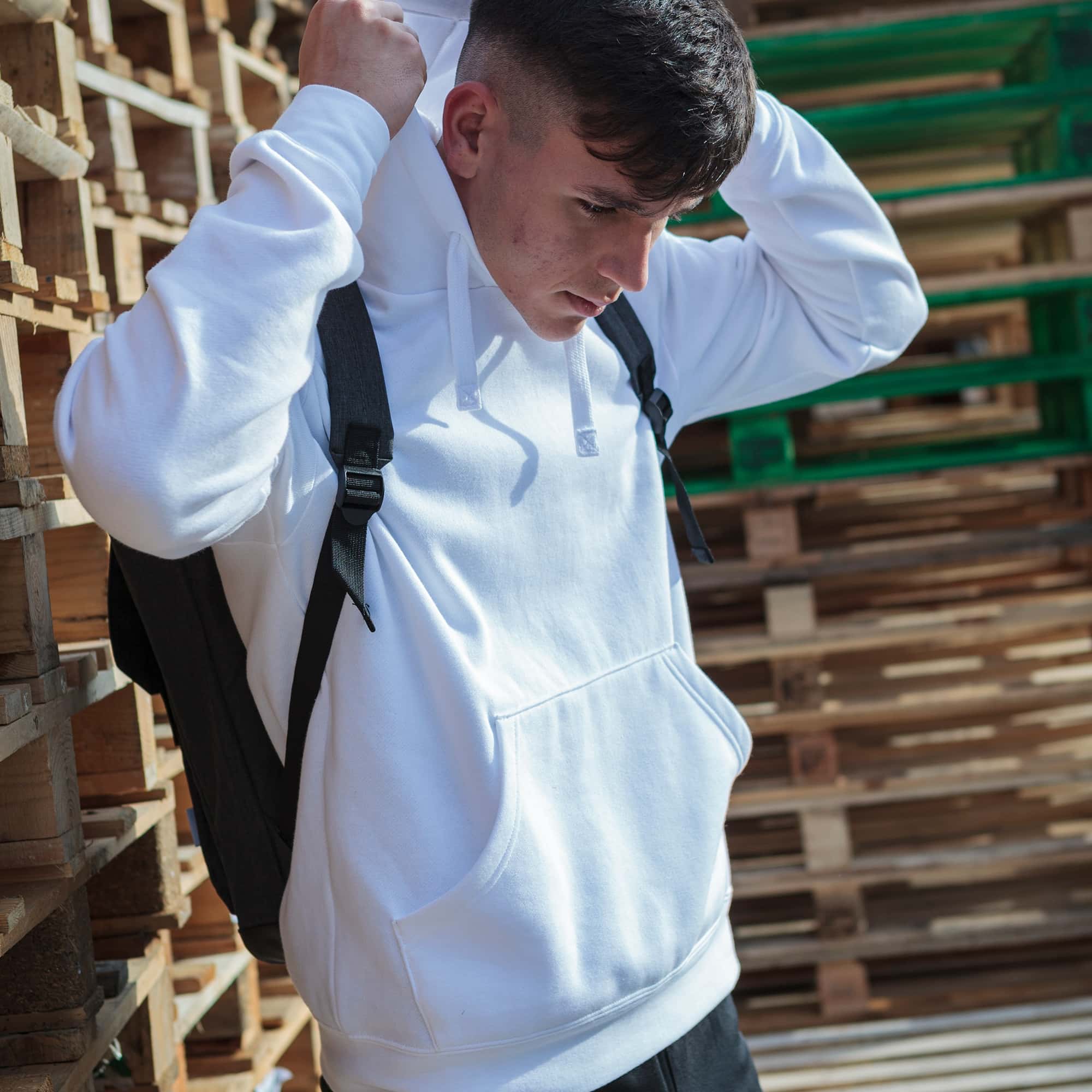 Hooded sweater man Montana