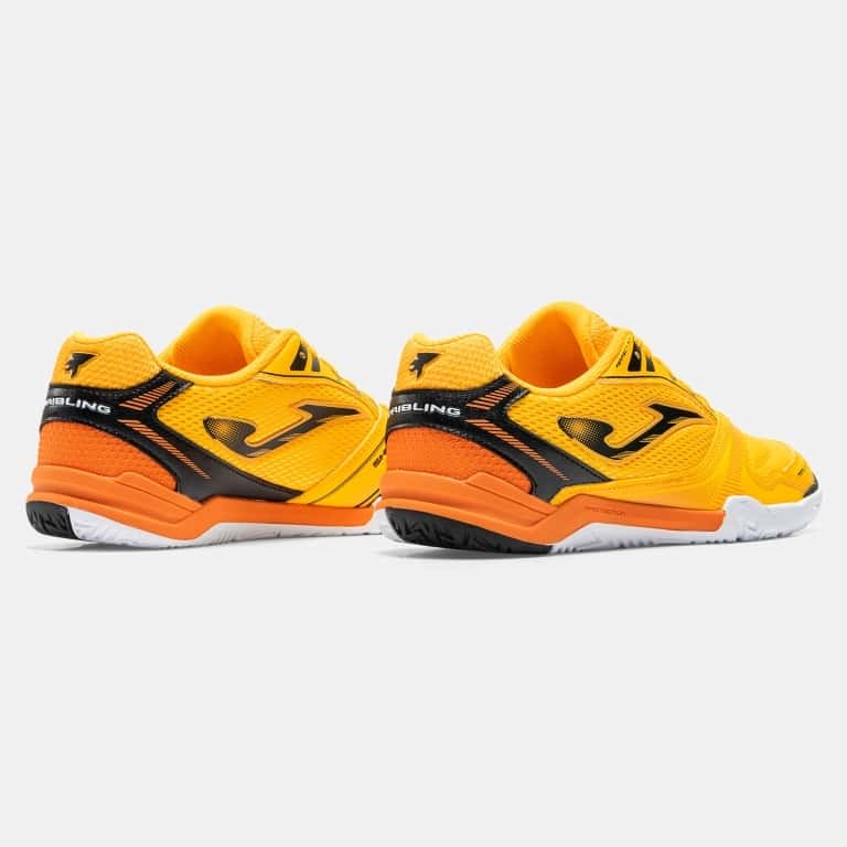 Futsal Shoes Dribling 2628 Fluor Saffron Indoor