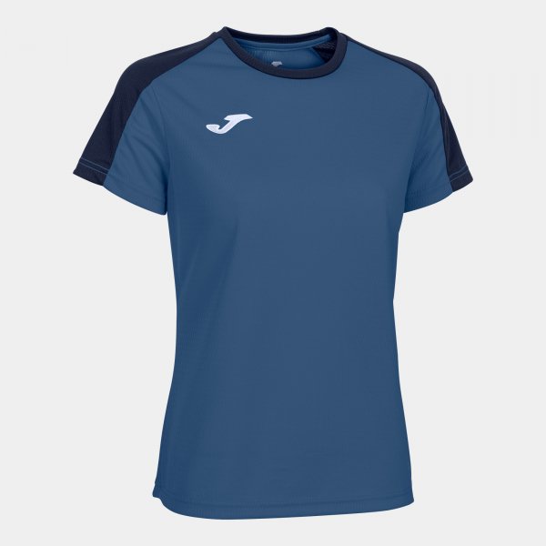 Shirt short sleeve woman Eco Championship blue navy blue