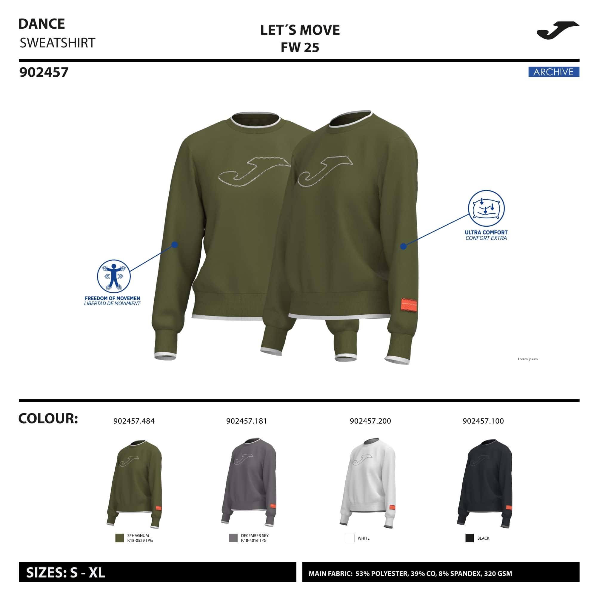 Sweatshirt woman Step