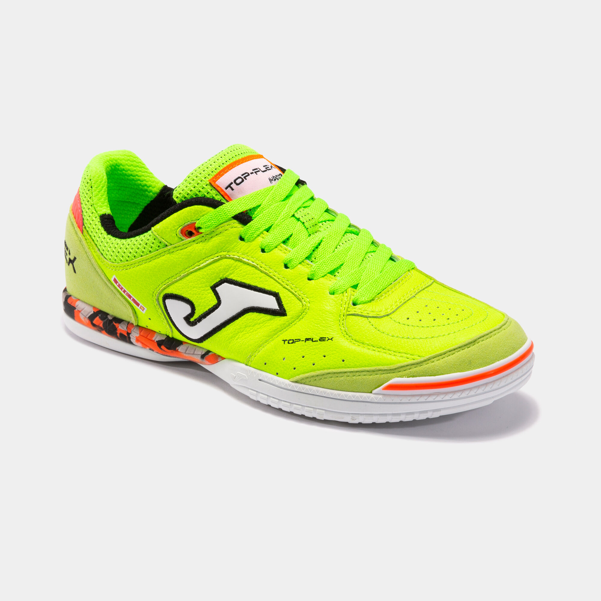 Futsal shoes Top Flex 22 indoor fluorescent green