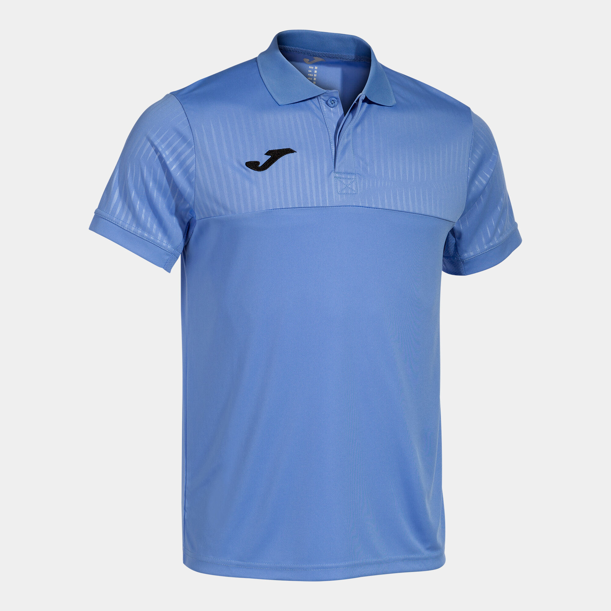 Polo shirt short-sleeve man Montreal blue