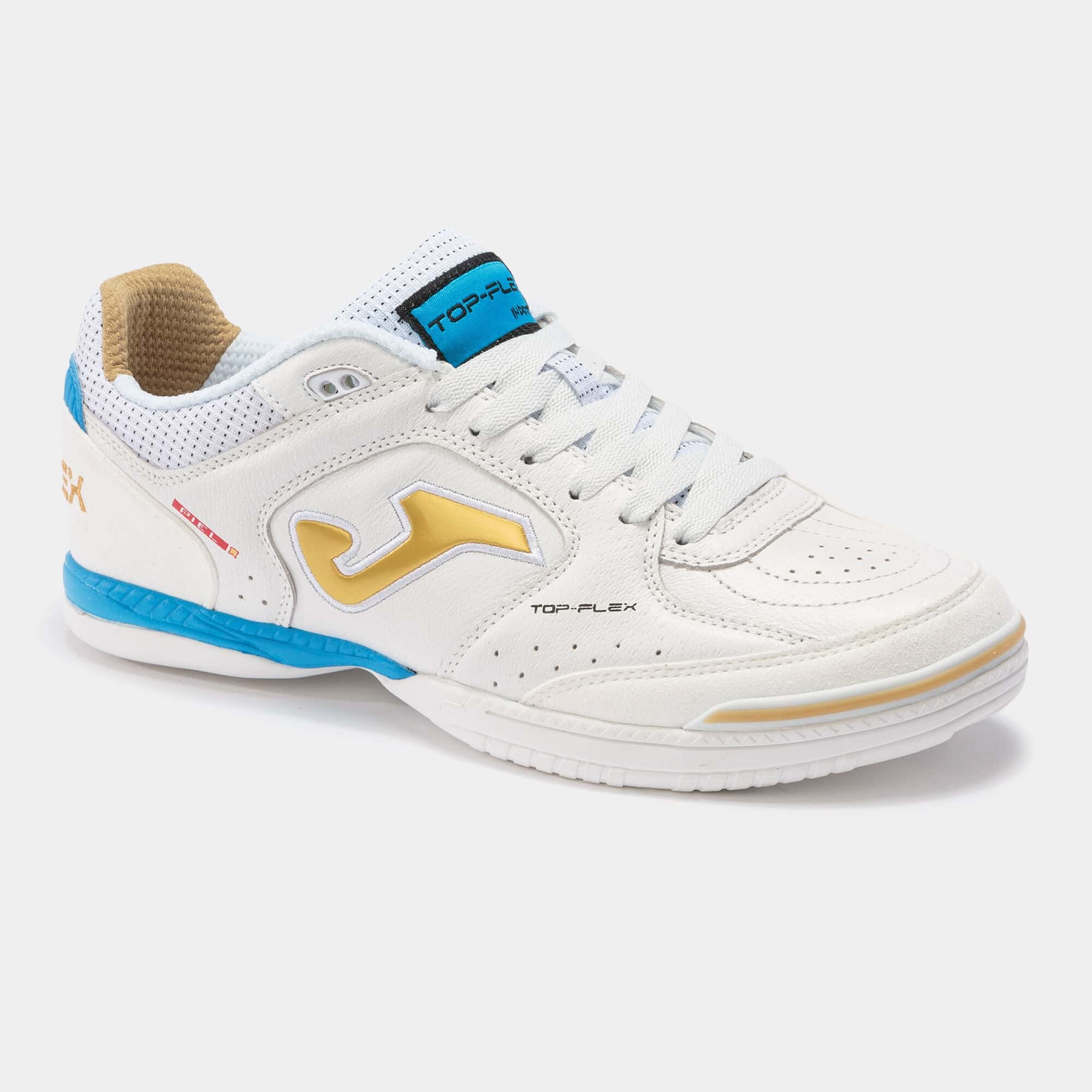 Futsal shoes Top Flex 21 indoor white gold