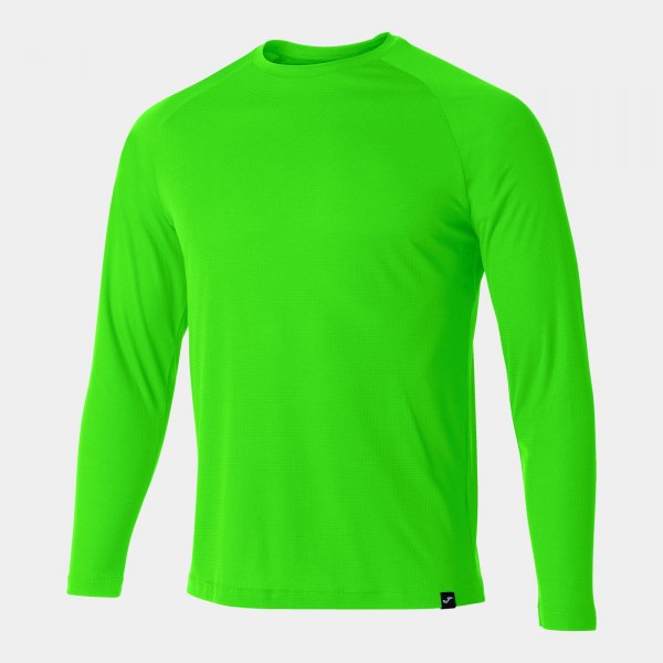 Long sleeve shirt man R-Combi fluorescent green
