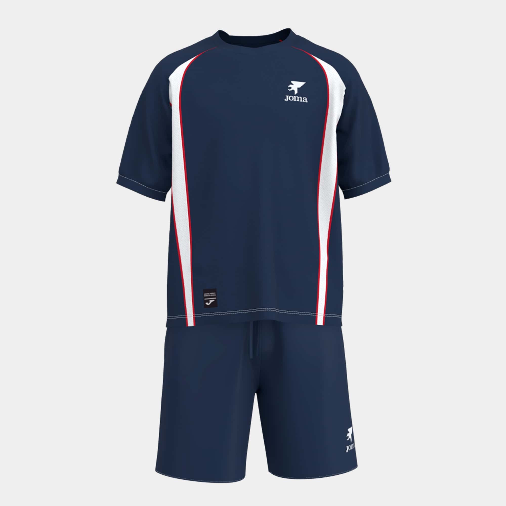 Navy Blauw-Wit