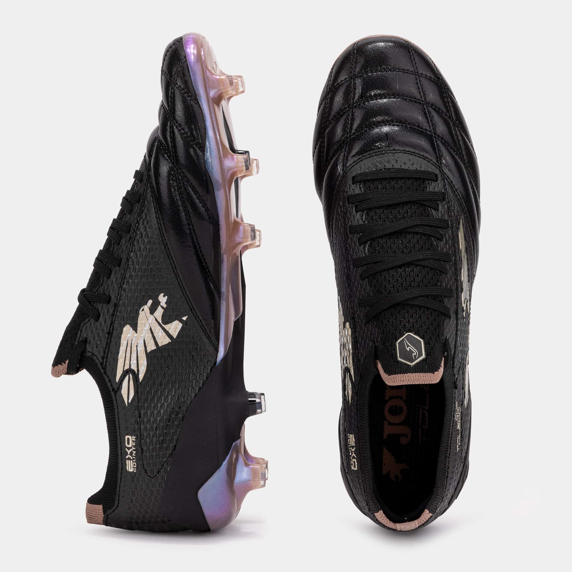 Football boots Toledo Cup 26 firm ground FG black