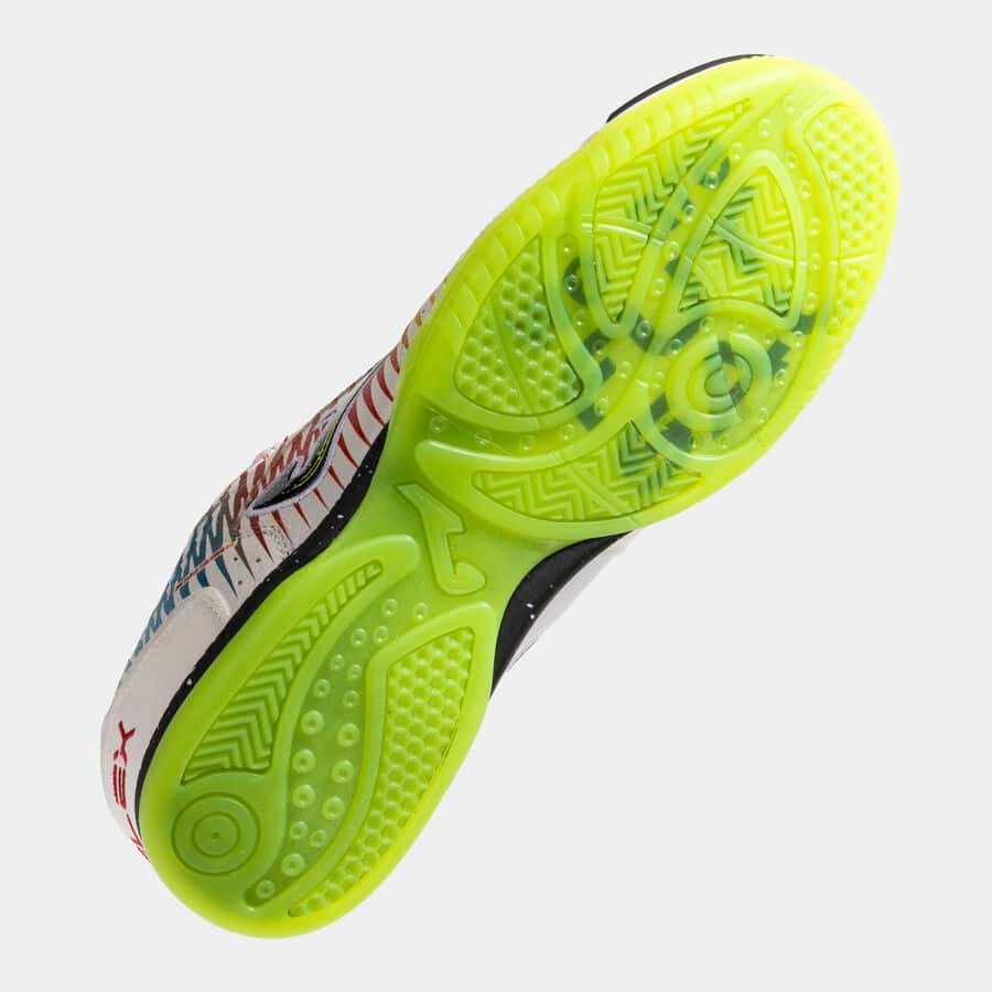 Futsal shoes Top Flex 25 indoor white yellow red