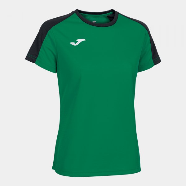 Shirt short sleeve woman Eco Championship green black