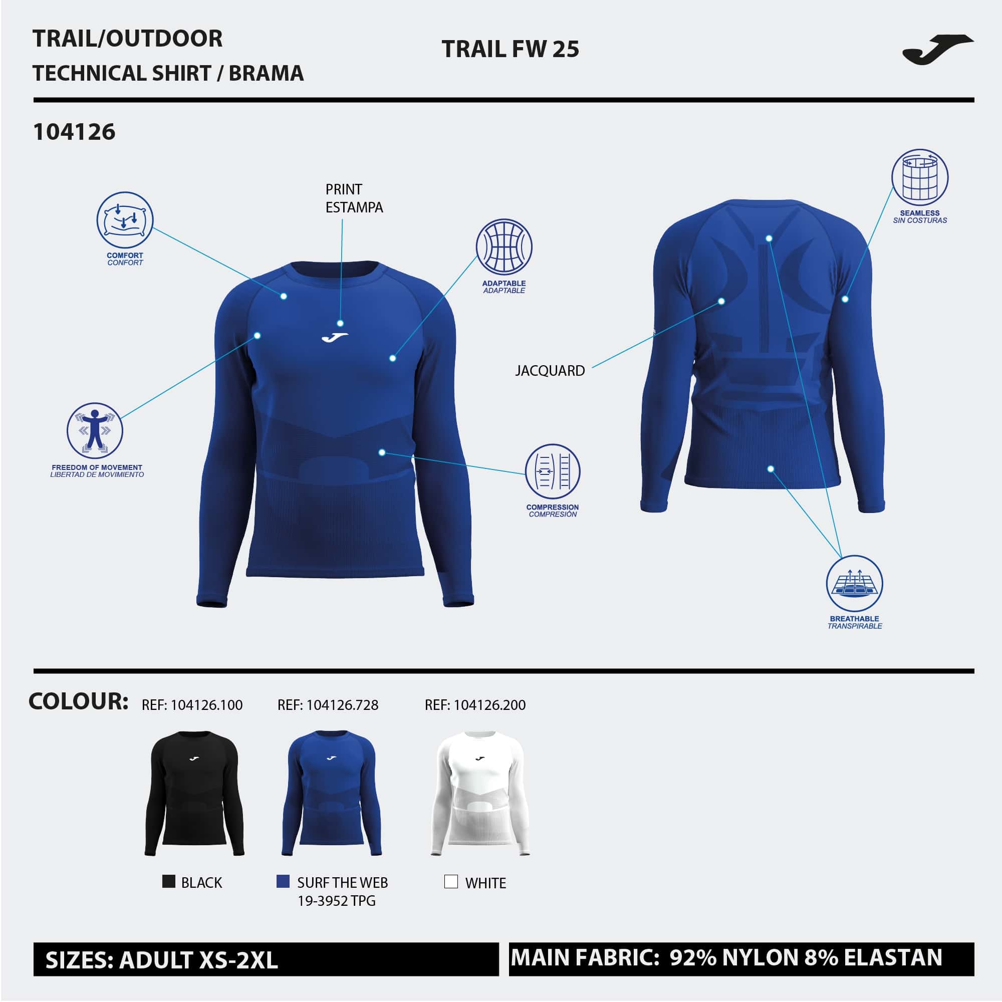 Long sleeve shirt man R-Trail Nature