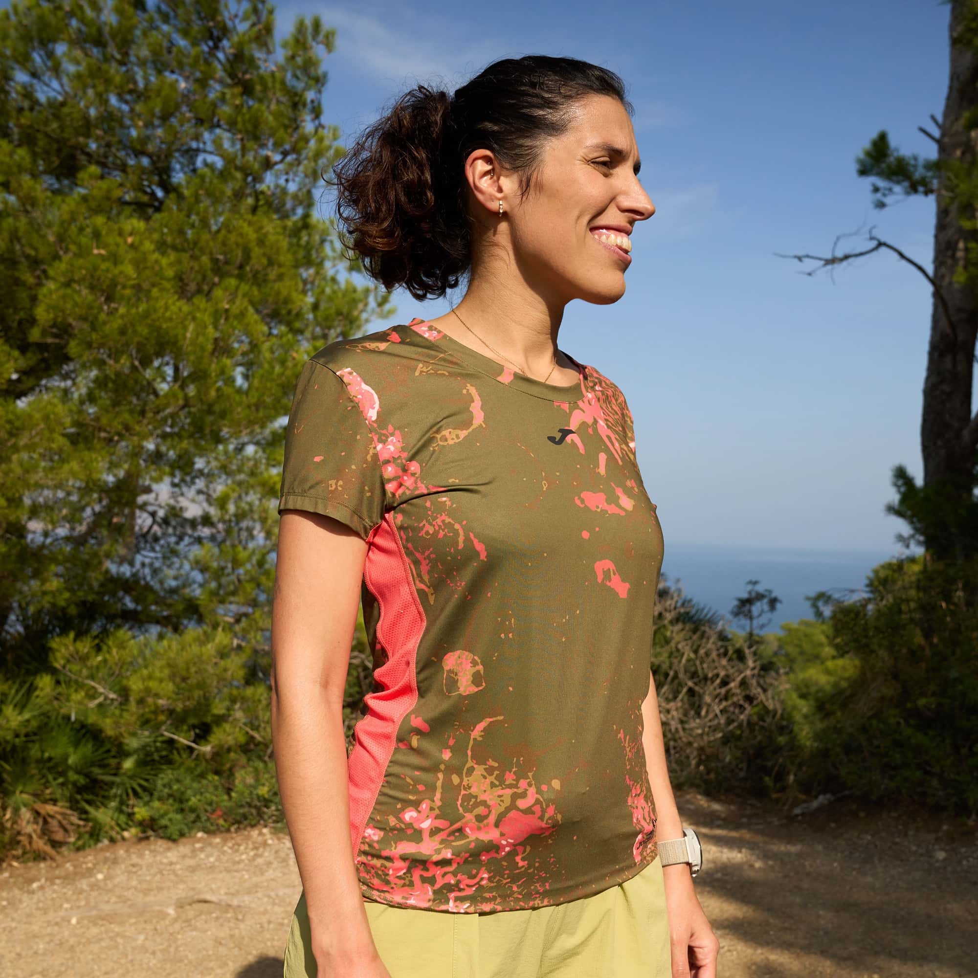Shirt short sleeve woman Mystic
